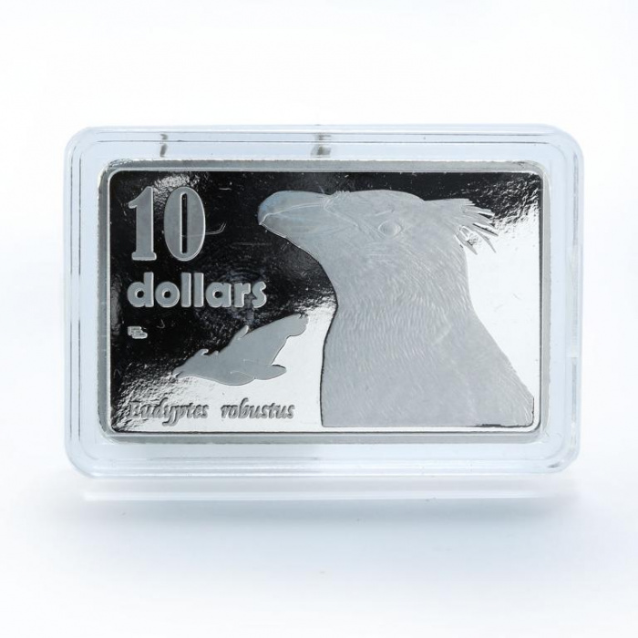 (2017) Монета Снэрс 2017 год 10 долларов &quot;Птица&quot;  Медно-никель, покрытый серебром  PROOF